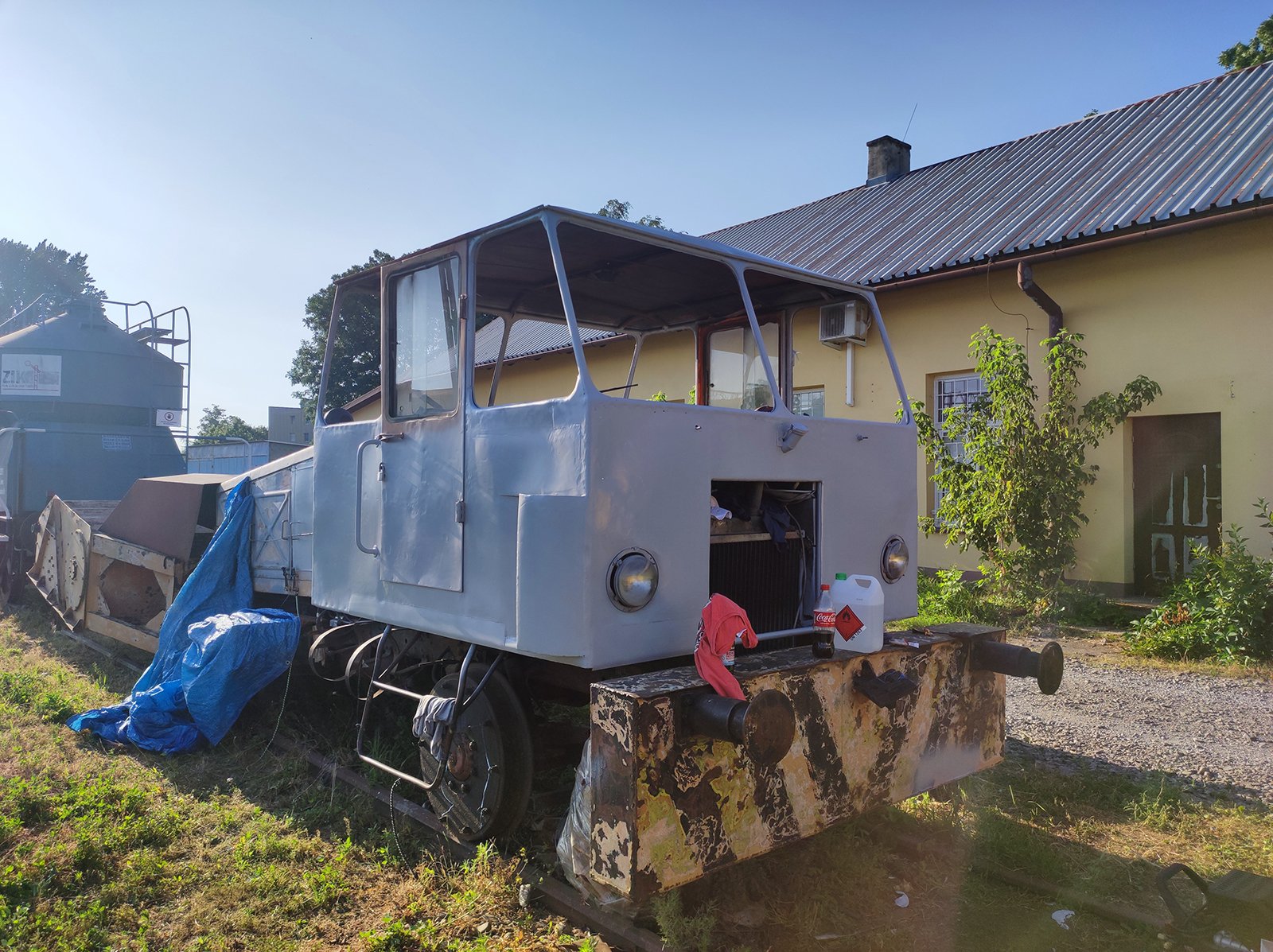 Letnie prace przy naszych eksponatach