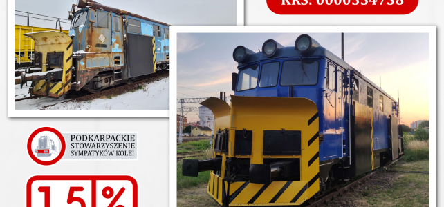 Przekaż 1,5% podatku na rzecz ochrony dziedzictwa kolejowego Podkarpacia Przekaż 1,5% podatku na rzecz ochrony dziedzictwa kolejowego Podkarpacia