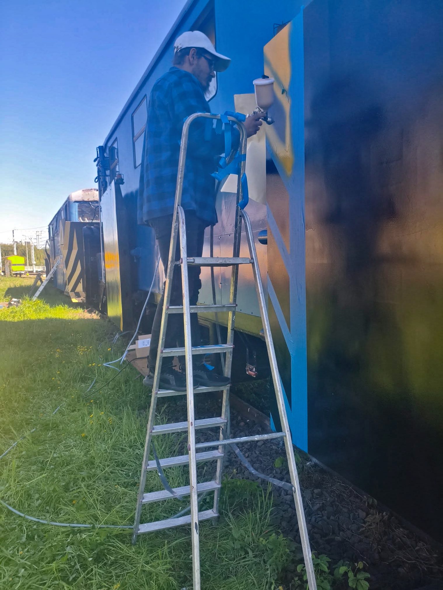 Prace przy pługu 411S