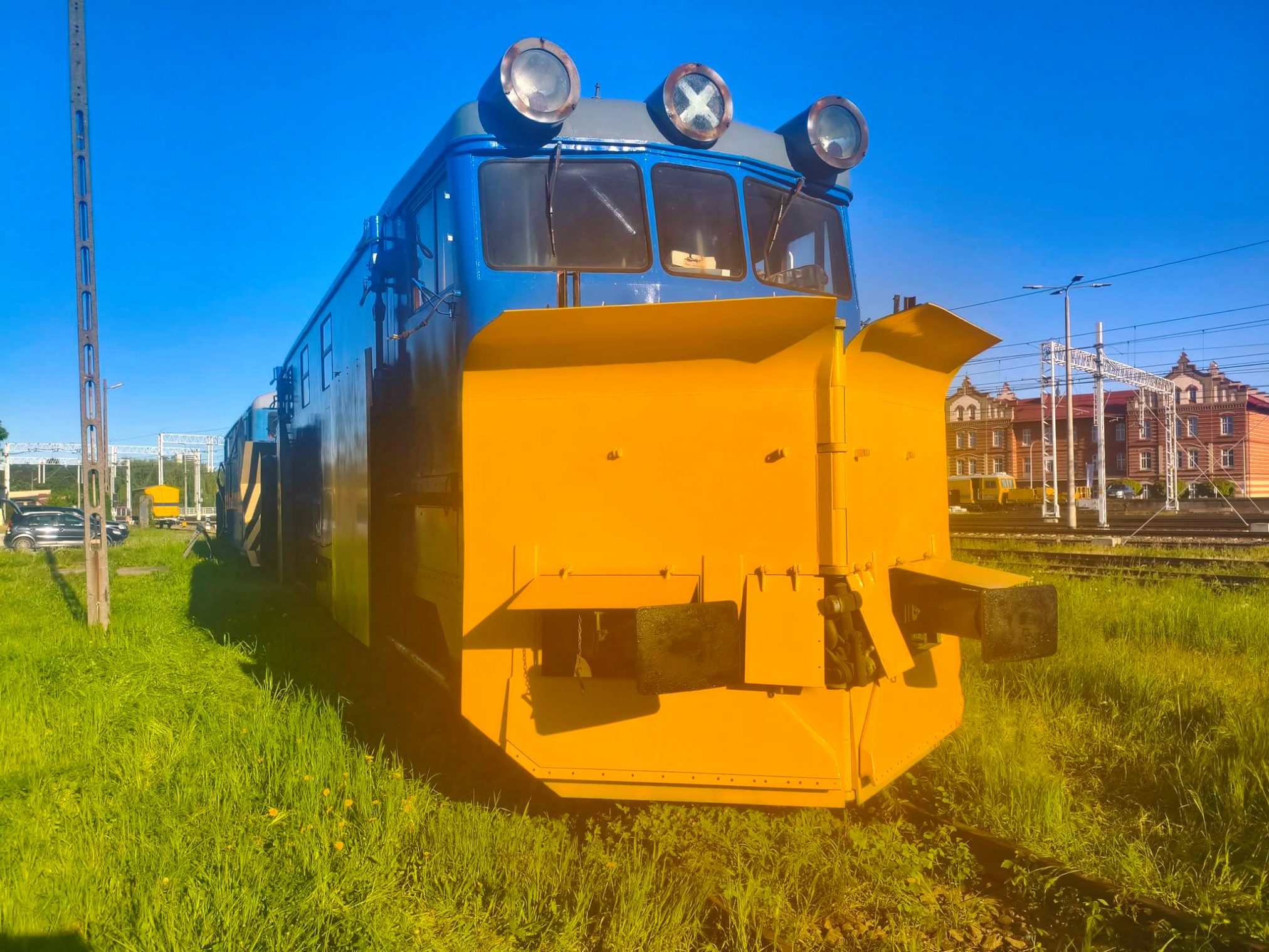 Prace przy pługu 411S